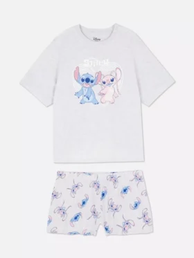 Disneyn Stitch-kuvioiset lyhyet pyjamat