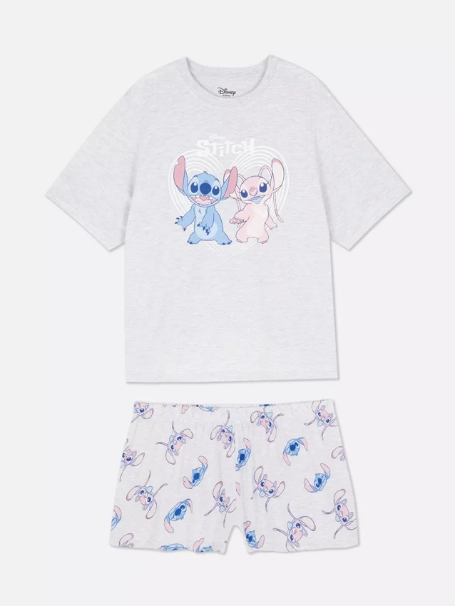Disneyn Stitch-kuvioiset lyhyet pyjamat