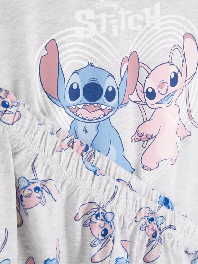 Disneyn Stitch-kuvioiset lyhyet pyjamat