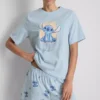 Disneyn Stitch-puuvillaiset graafiset lyhyet pyjamat