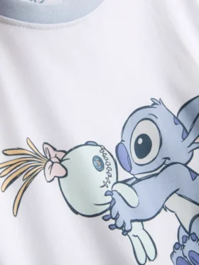 Disneyn Stitch-puuvillaiset graafiset pyjamat