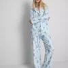 Disneyn Stitch-raidalliset boyfriend-pyjamat