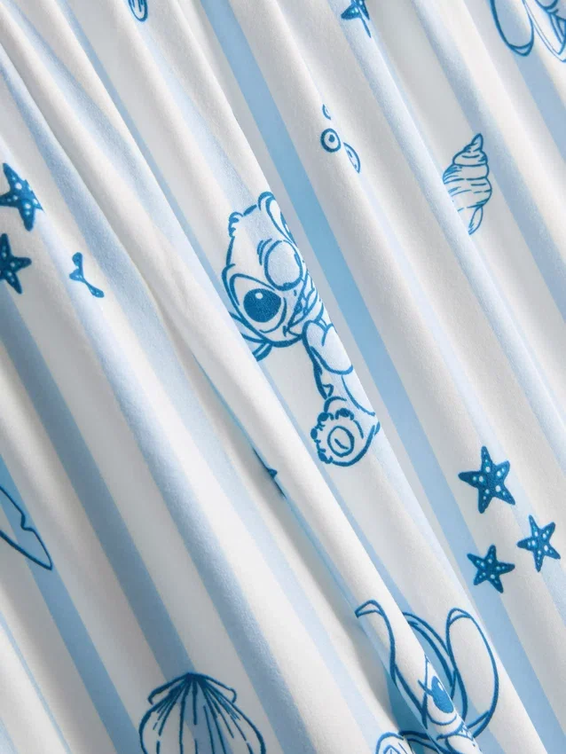 Disneyn Stitch-raidalliset boyfriend-pyjamat