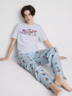 Disneyn Toy Story -puuvillaiset painetut pyjamat
