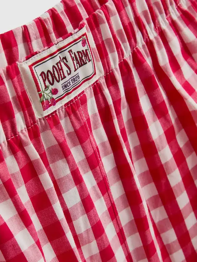 Disneyn Winnie the Pooh -gingham-lyhythousuiset pyjamat
