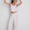 Disneyn Winnie the Pooh -puuvillapitoiset painetut tank-pyjamat