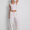 Disneyn Winnie the Pooh -puuvillapitoiset painetut tank-pyjamat