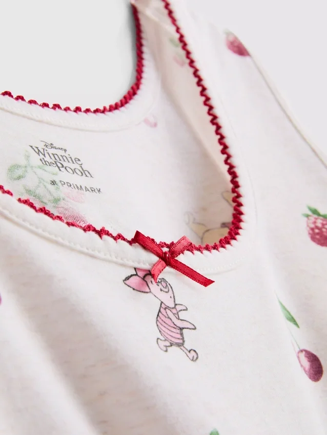 Disneyn Winnie the Pooh -puuvillapitoiset painetut tank-pyjamat