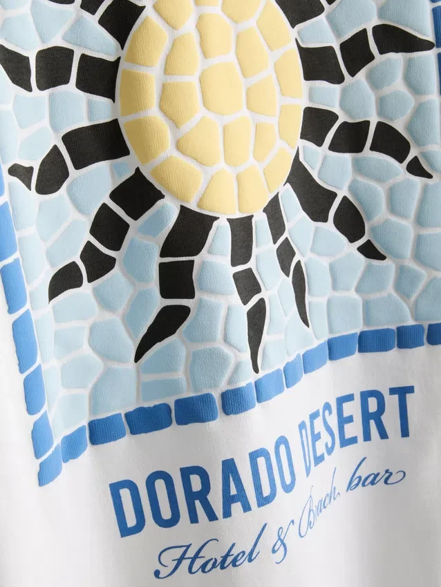 Dorado Desert -grafiikkat-kauluspaita