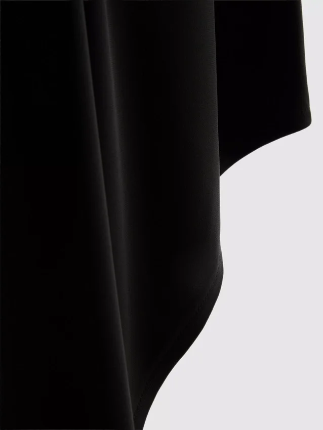 Epäsymmetrinen jersey-midihame