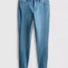 Essential-malliset keskikorkeat skinny-farkut | tavallinen