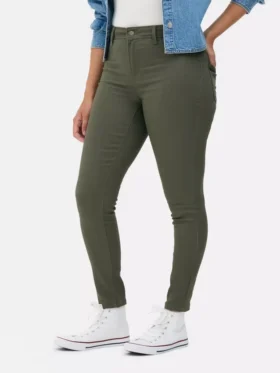Essential-malliset keskikorkeat skinny-farkut | tavallinen