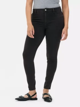 Essential-malliset keskikorkeat skinny-farkut | tavallinen