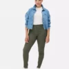 Essential-malliset keskikorkeat skinny-farkut | tavallinen