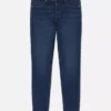 Essential-malliset keskikorkeat skinny-farkut | tavallinen
