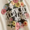 Fleetwood Macin rento puuvillainen graafinen t-paita