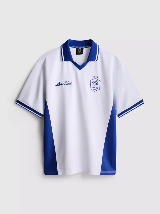 France-lyhythihainen t-paita