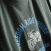 Freedom Riders -lyhythihainen T-paita