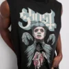 Ghost-lyhythihainen t-paita