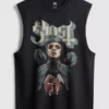 Ghost-lyhythihainen t-paita