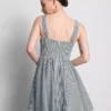 Gingham-korsettiminihame