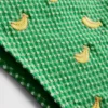 Gingham-kuvioiset, sivusta solmittavat banaanimalliset bikinialushousut