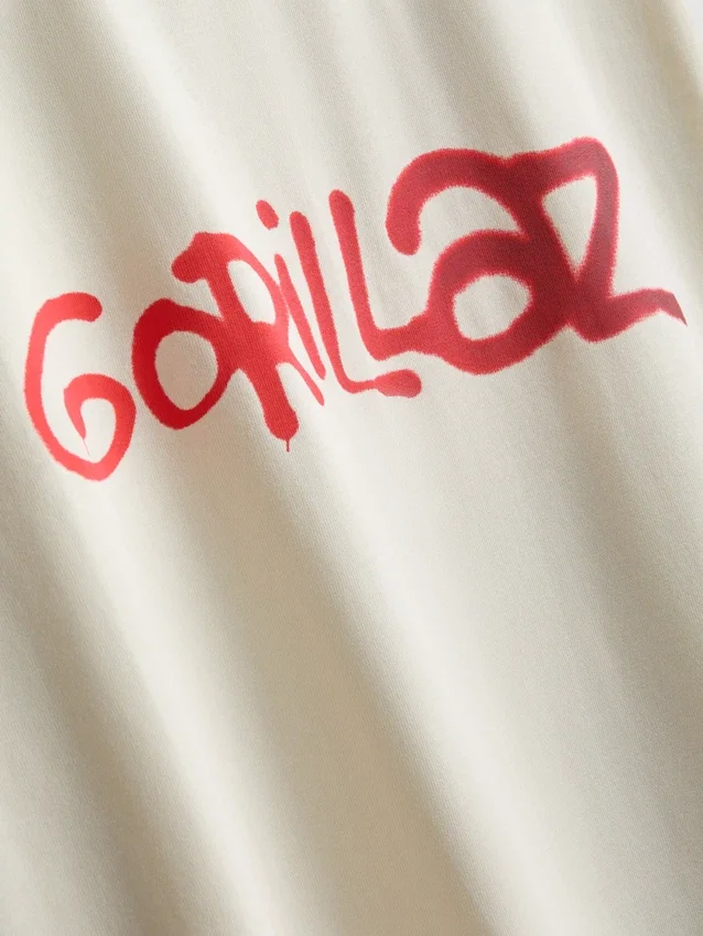 Gorillaz-kuvioinen hihaton paita