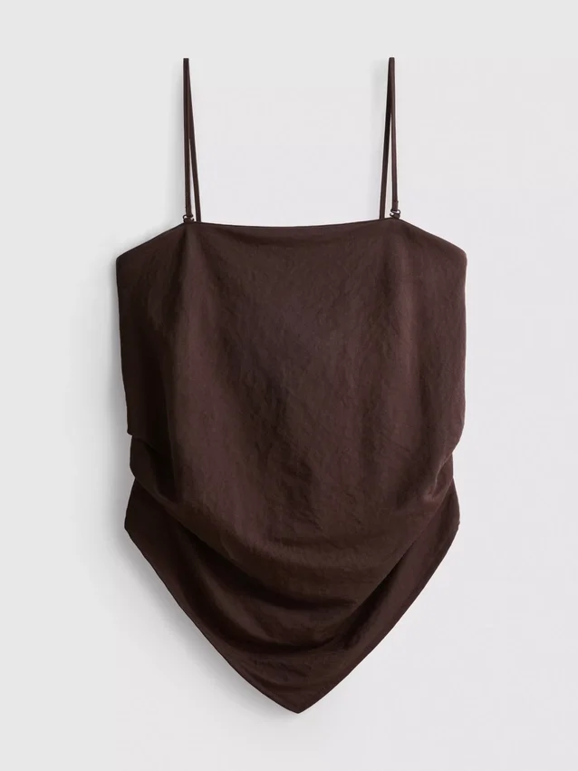 Hanky-helkainen bandeau-toppi