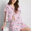 Hello Kitty -lyhyet boyfriend-pyjamat