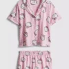 Hello Kitty -lyhyet boyfriend-pyjamat