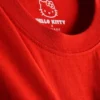 Hello Kitty -puuvillainen rento mansikka-T-paita