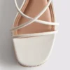 Hihnalliset espadrillat kiilakorkoisina