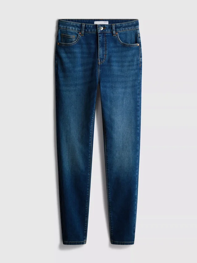 Huippulaadukkaat korkeavyötäröiset skinny-farkut