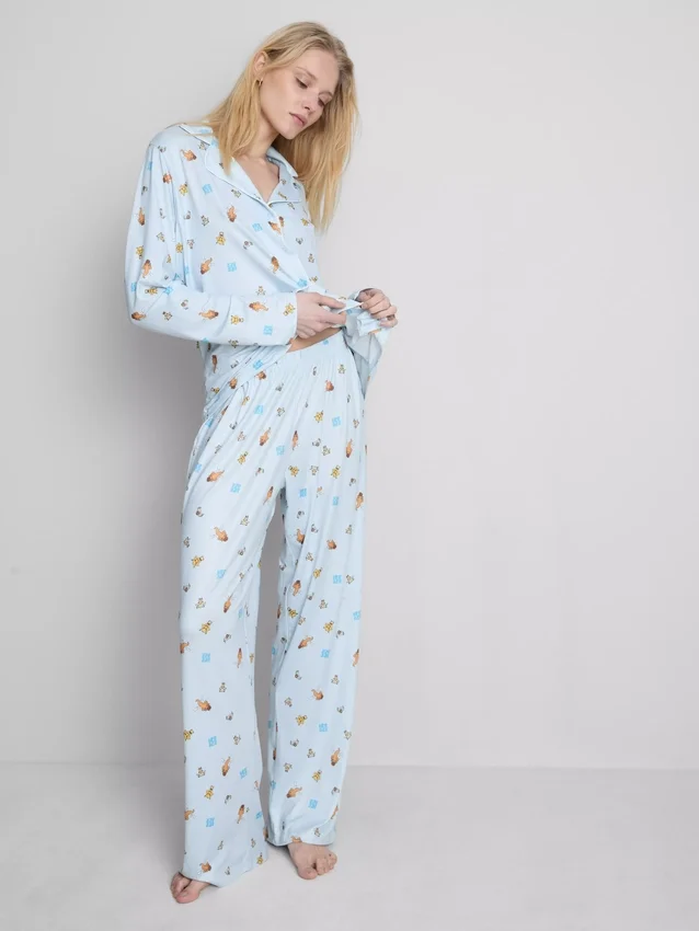 Ice Age -kuvioiset boyfriend-pyjamat