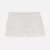 Jersey-pyjamat-shortsit, joissa on lehtisalaattireunus