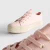 Kangas- ja juuttipohjaiset flatform-tennarit