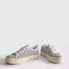 Kangas- ja juuttipohjaiset flatform-tennarit