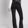 Keskikorkeat puuvillaiset bootcut-farkut