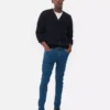 Keskikorkeat skinny-farkut