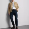 Keskikorkeat slim fit -farkut