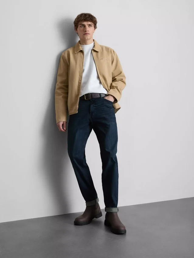 Keskikorkeat slim fit -farkut