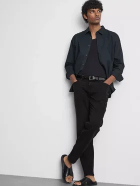 Keskikorkeat slim fit -farkut