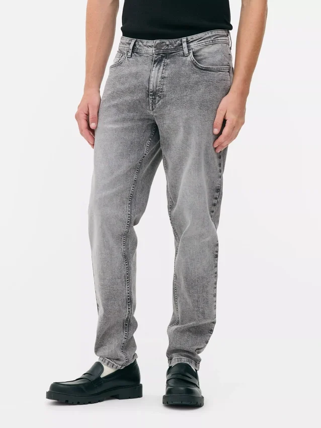 Keskikorkeat slim fit -farkut