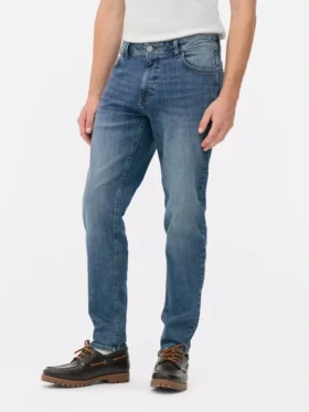 Keskikorkeat slim fit -farkut
