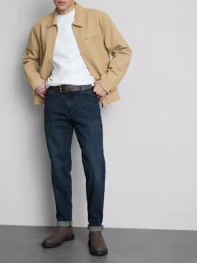 Keskikorkeat slim fit -farkut
