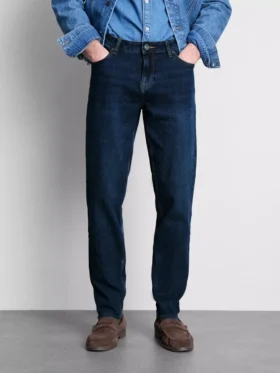 Keskikorkeat slim fit -farkut