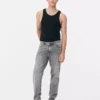 Keskikorkeat slim fit -farkut