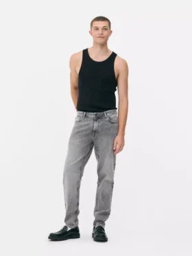 Keskikorkeat slim fit -farkut