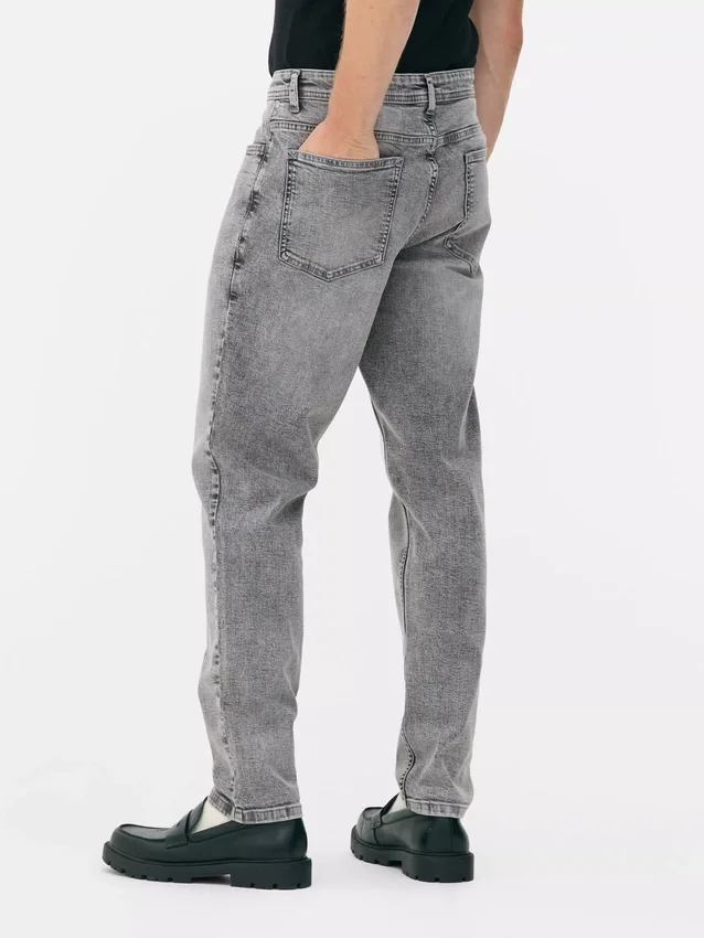 Keskikorkeat slim fit -farkut