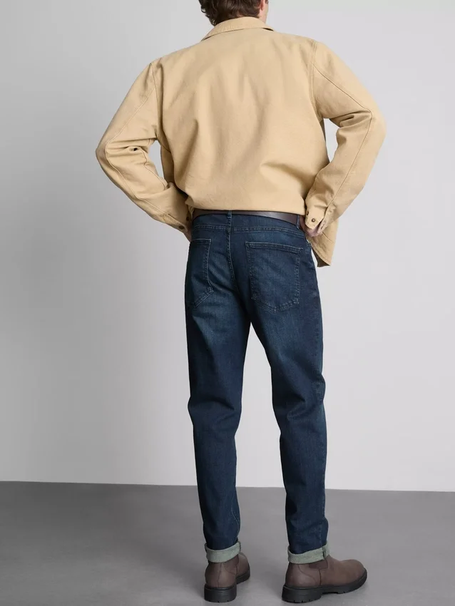 Keskikorkeat slim fit -farkut